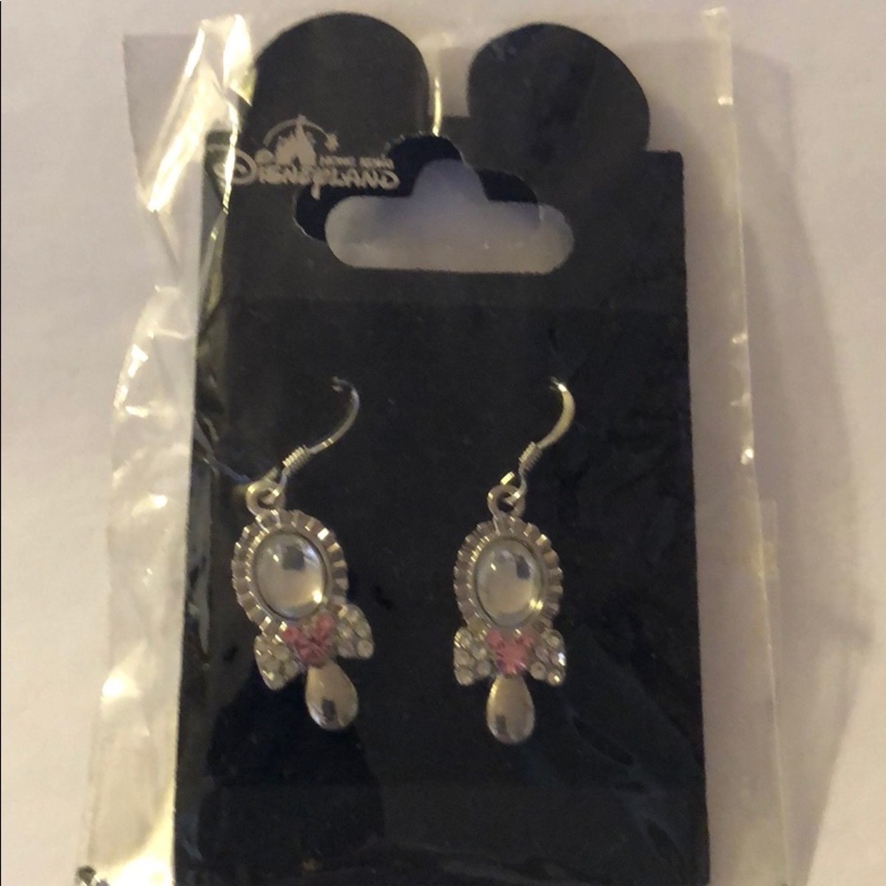 Disney Black and Silver Stud Earrings